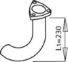 MERCE 3024901120 Exhaust Pipe